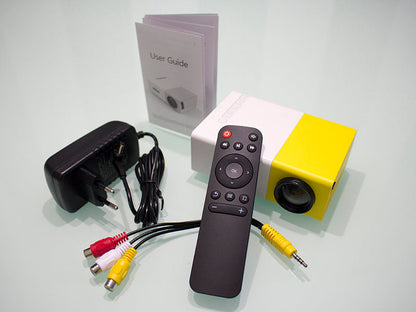 Mini Proyector Portatil - Pantalla de cine en cualquier lugar.