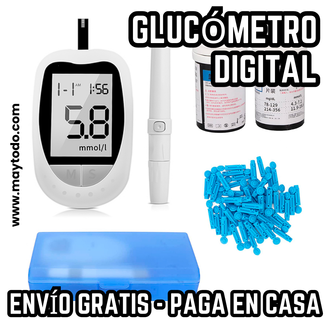 Glucómetro digital 📊