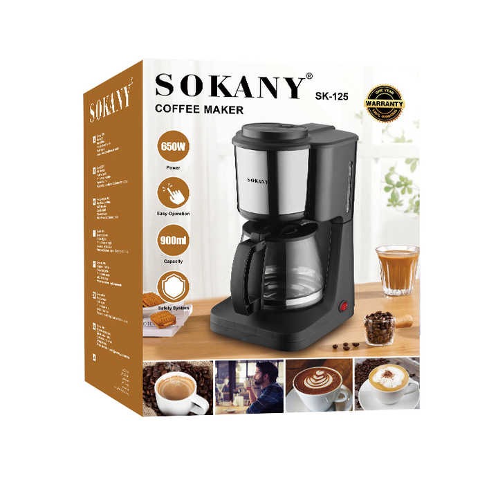 Cafetera Sokany SK-125