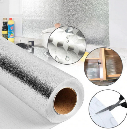PAPEL DE ALUMINIO ADHESIVO