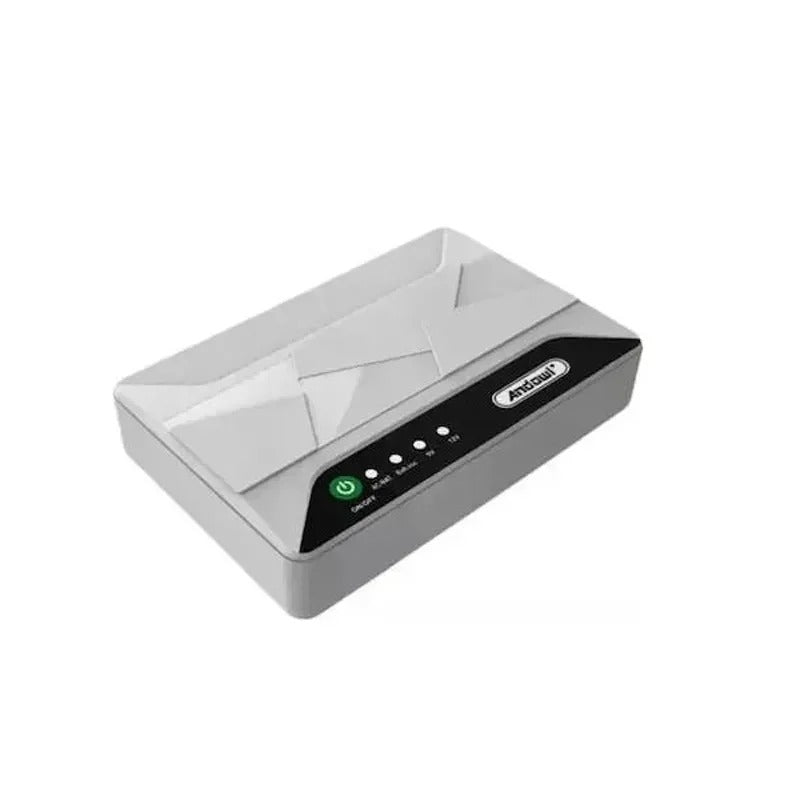 Mini UPS para Router y Cámaras – de 12000 mAh Energía Ininterrumpida para tus Dispositivos