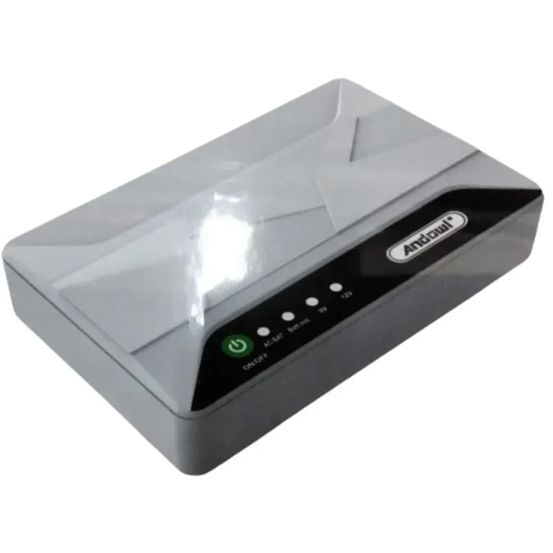 Mini UPS para Router y Cámaras – de 12000 mAh Energía Ininterrumpida para tus Dispositivos