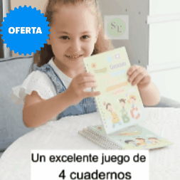 SET CUADERNOS MAGICOS  CALIGRAFÍA MONTESSORI, Reutilizables.
