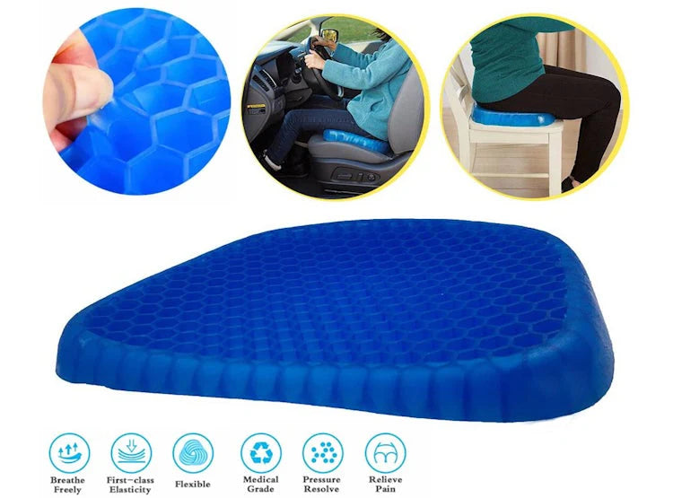 COJÍN DE GEL PARA ASIENTO ERGONÓMICO