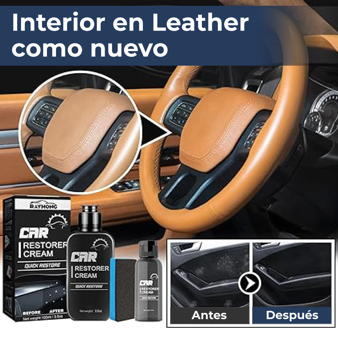 Crema Restauradora de Plásticos y Leather | Restaurador Premium